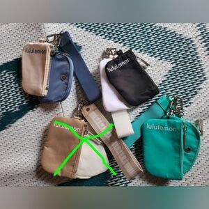 lululemon athletica Vibrant Dual Pouch Wristlet * Selecting One*